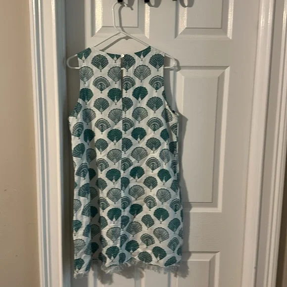 ROBERTA ROLLER RABBIT Blue Seashell dress SIZE M - Picture 2 of 2